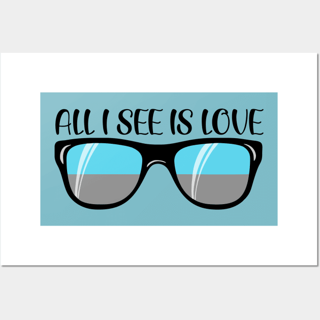 Autosexual Sunglasses - Love Wall Art by Blood Moon Design